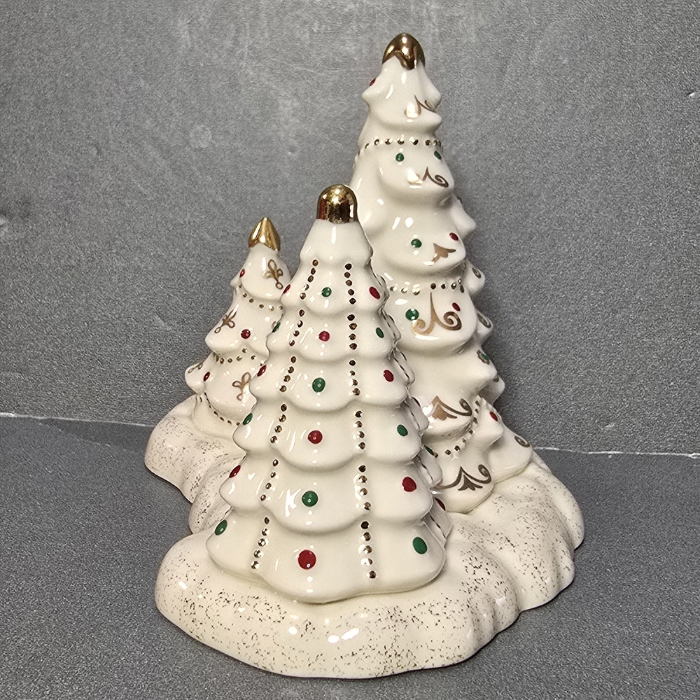 Lenox China Trees 2007 MISTLETOE PARK Village Treasures Sculpture - Picture 8 of 11
